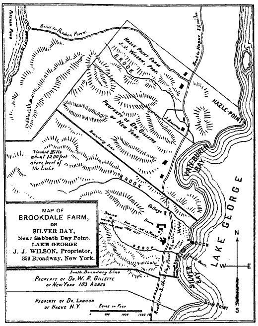 Brookdale Farm Map